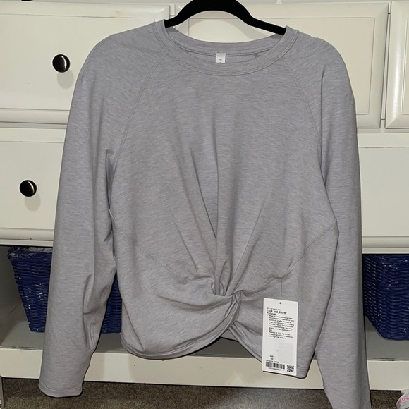 lululemon athletica Tops - NWT Lululemon Tuck and Gather Pullover